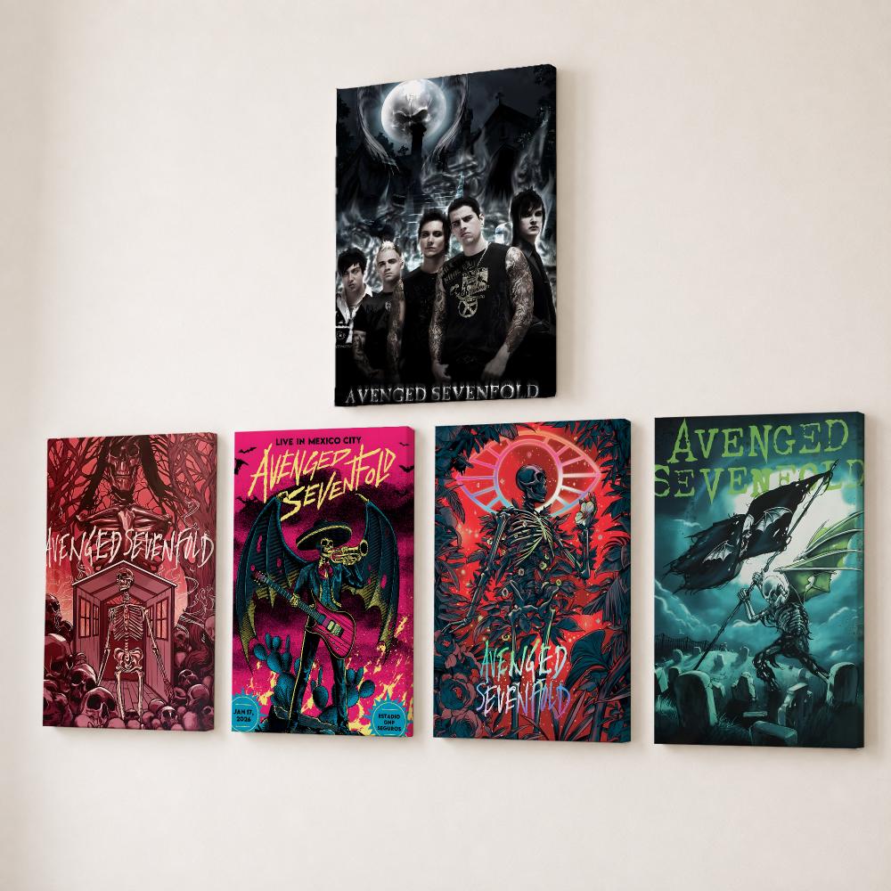 Canvas Wrap Ready - Cuadro de la banda de rock
